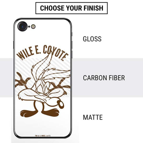 Looney Tunes Wile E Coyote Big Head iPhone SE (2nd & 3rd Gen) Skin