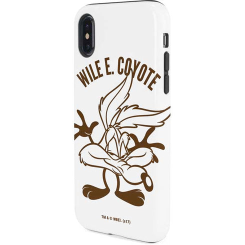 Looney Tunes Wile E Coyote Big Head iPhone X Pro Case
