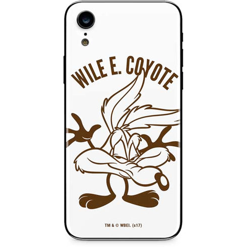 Looney Tunes Wile E Coyote Big Head iPhone XR Skin
