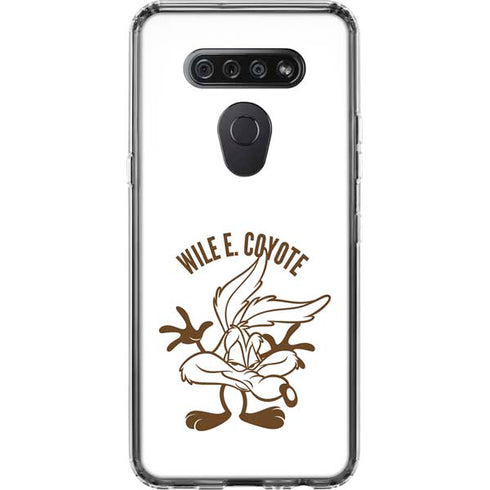 Looney Tunes Wile E Coyote Big Head LG K51/Q51 Clear Case