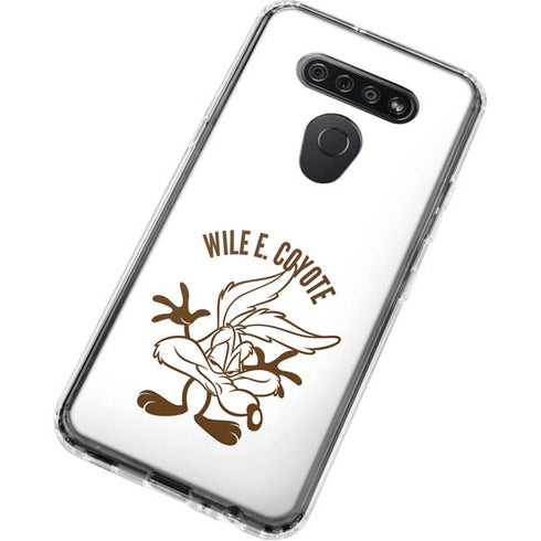 Looney Tunes Wile E Coyote Big Head LG K51/Q51 Clear Case