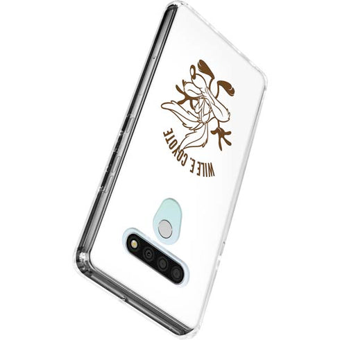 Looney Tunes Wile E Coyote Big Head LG Stylo 6 Clear Case