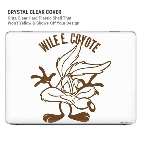 Looney Tunes Wile E Coyote Big Head MacBook Pro 15in (2016-19) Case plus Skin