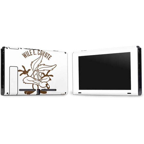 Looney Tunes Wile E Coyote Big Head Nintendo Switch Bundle Skin