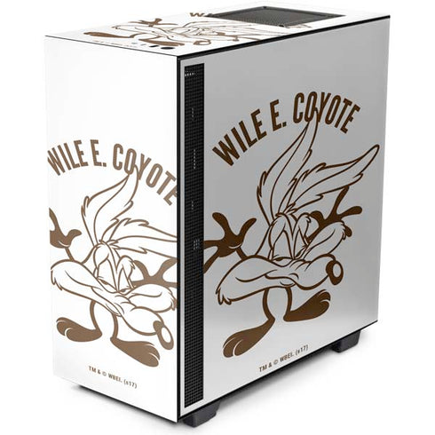 Looney Tunes Wile E Coyote Big Head NZXT H510 Compact ATX Mid-Tower Case Skin