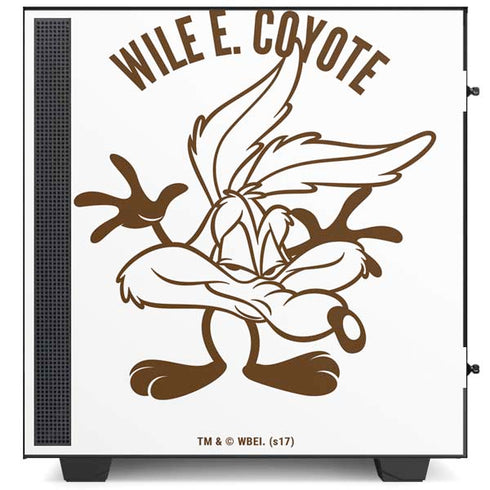 Looney Tunes Wile E Coyote Big Head NZXT H510 Compact ATX Mid-Tower Case Skin