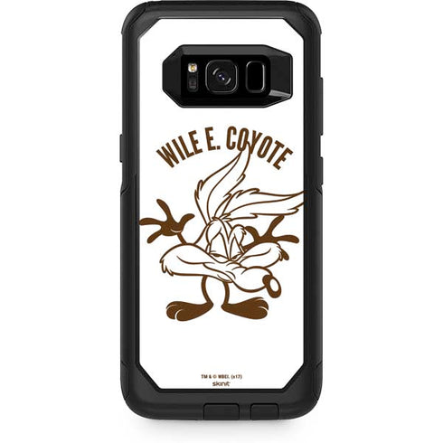Looney Tunes Wile E Coyote Big Head Otterbox Commuter Galaxy Skin