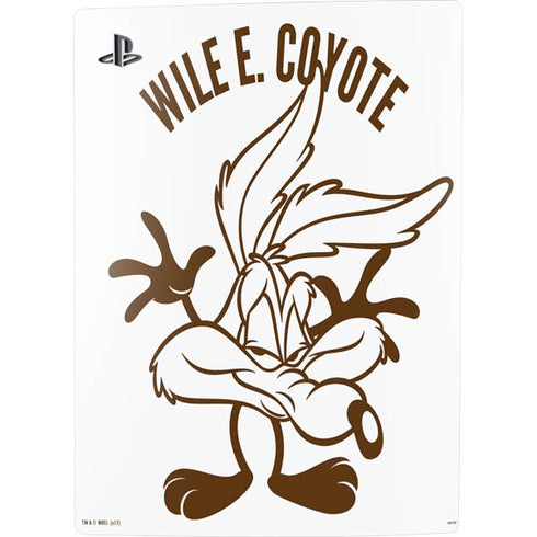 Looney Tunes Wile E Coyote Big Head PS5 Console Skin
