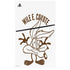 Looney Tunes Wile E Coyote Big Head PS5 Slim Digital Edition Bundle Skin
