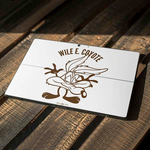Looney Tunes Wile E Coyote Big Head Surface Pro 7 Skin