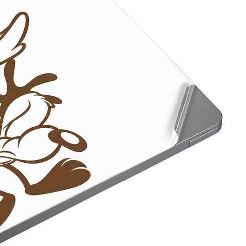 Looney Tunes Wile E Coyote Big Head Universal Laptop 12in (9.8 x 6.8in) Skin