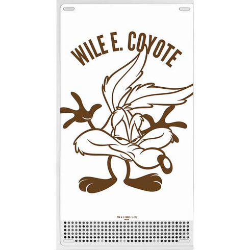 Looney Tunes Wile E Coyote Big Head Xbox Series S Skins