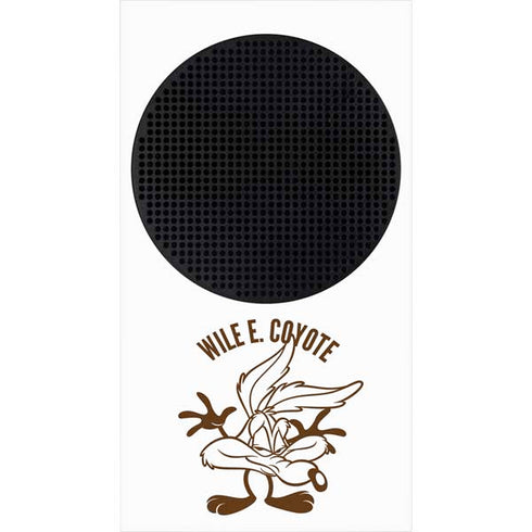 Looney Tunes Wile E Coyote Big Head Xbox Series S Console Skin
