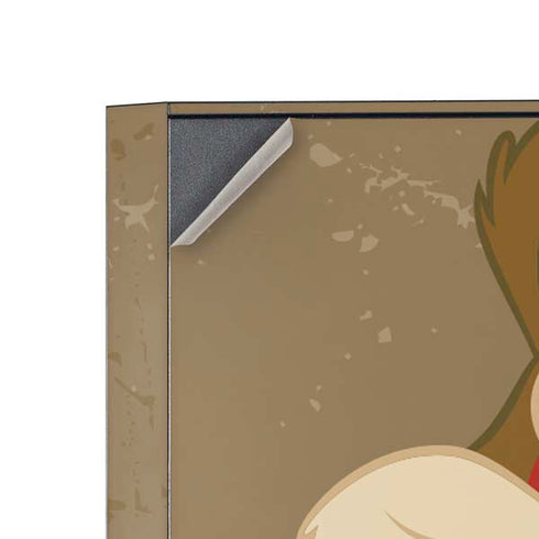 Looney Tunes Wile E Coyote Double Corsair 4000D Tempered Glass Mid-Tower ATX Case Skin