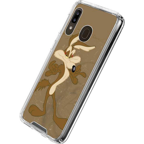 Looney Tunes Wile E Coyote Double Galaxy A30 Clear Case