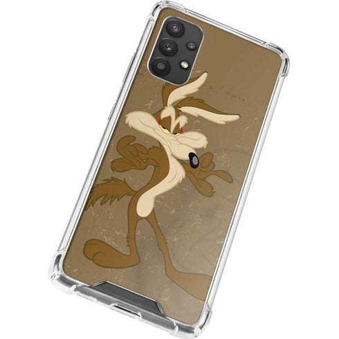 Looney Tunes Wile E Coyote Double Galaxy A32 5G Clear Case