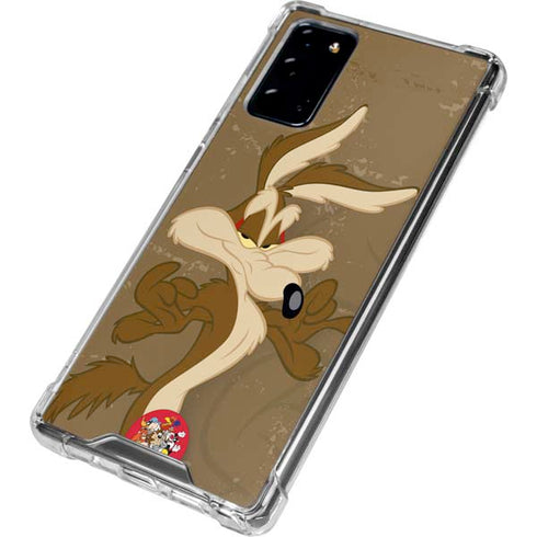 Looney Tunes Wile E Coyote Double Galaxy Note20 5G Clear Case
