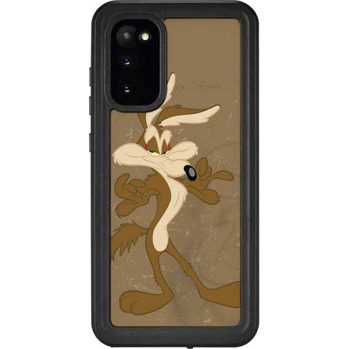 Looney Tunes Wile E Coyote Double Galaxy S20 Waterproof Case