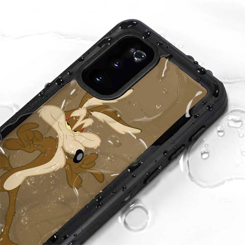 Looney Tunes Wile E Coyote Double Galaxy S20 Waterproof Case