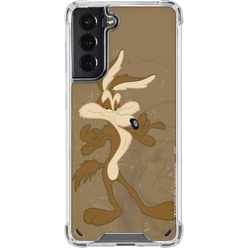 Looney Tunes Wile E Coyote Double Galaxy S21 5G Clear Case