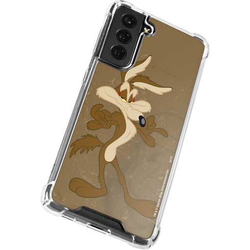 Looney Tunes Wile E Coyote Double Galaxy S22 Clear Case