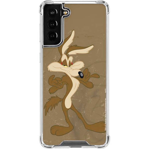 Looney Tunes Wile E Coyote Double Galaxy S22 Plus Clear Case