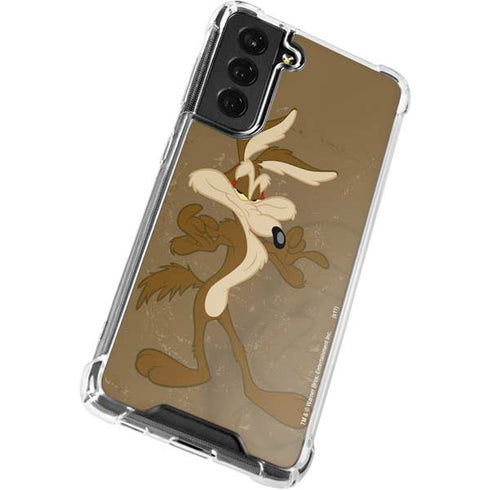 Looney Tunes Wile E Coyote Double Galaxy S22 Plus Clear Case