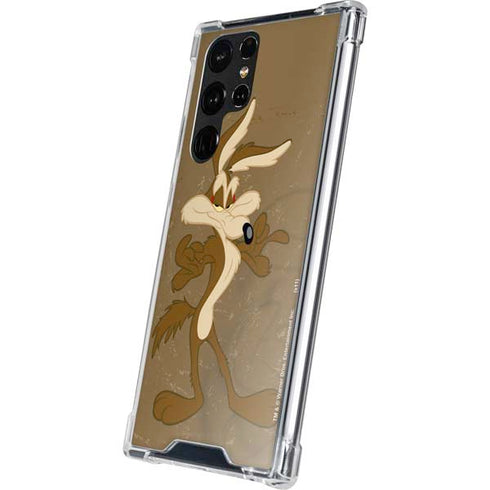 Looney Tunes Wile E Coyote Double Galaxy S22 Ultra Clear Case