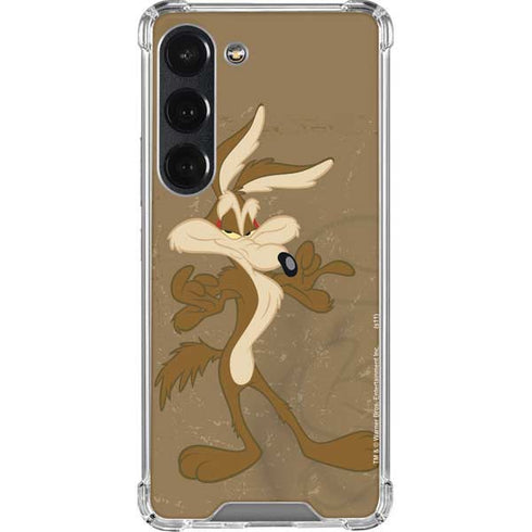 Looney Tunes Wile E Coyote Double Galaxy S23 Clear Case
