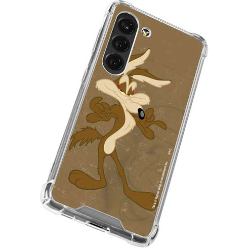 Looney Tunes Wile E Coyote Double Galaxy S23 Clear Case