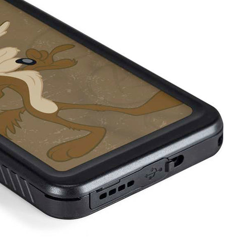 Looney Tunes Wile E Coyote Double Galaxy S23 Waterproof Case