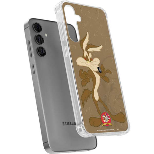 Looney Tunes Wile E Coyote Double Galaxy S24 Plus Clear Case