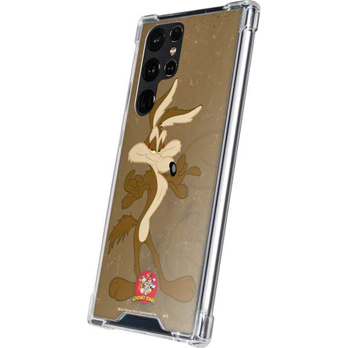 Looney Tunes Wile E Coyote Double Galaxy S24 Ultra Clear Case