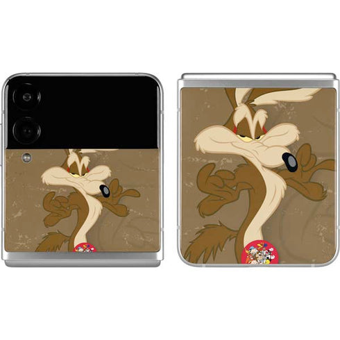 Looney Tunes Wile E Coyote Double Galaxy Z Flip4 5G Skin