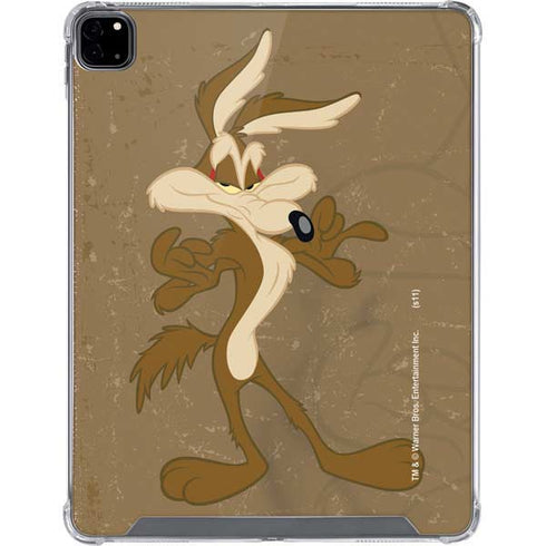 Looney Tunes Wile E Coyote Double iPad Pro 12.9in (2020) Clear Case