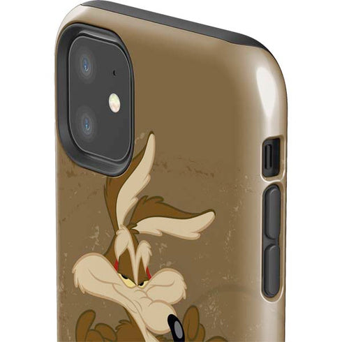 Looney Tunes Wile E Coyote Double iPhone 11 Impact Case