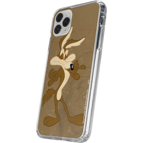 Looney Tunes Wile E Coyote Double iPhone 11 Pro Clear Case