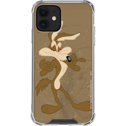 Looney Tunes Wile E Coyote Double iPhone 12 Mini Clear Case