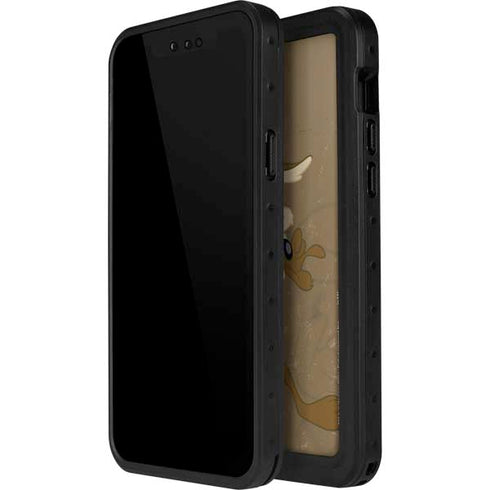 Looney Tunes Wile E Coyote Double iPhone 12 Pro Waterproof Case