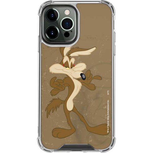 Looney Tunes Wile E Coyote Double iPhone 13 Pro Max Clear Case