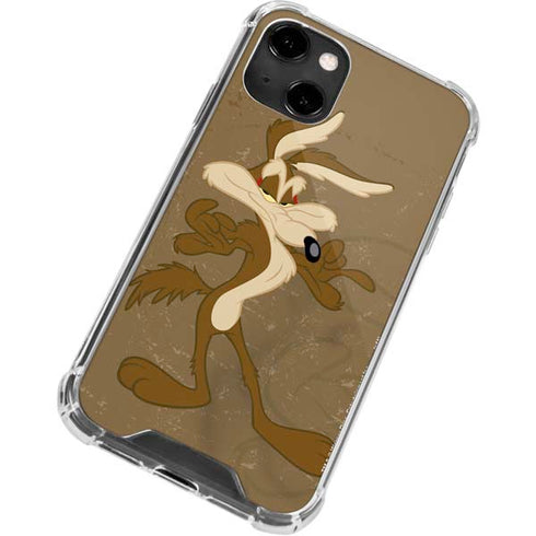 Looney Tunes Wile E Coyote Double iPhone 14 Clear Case