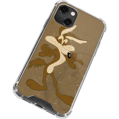 Looney Tunes Wile E Coyote Double iPhone 14 Plus Clear Case