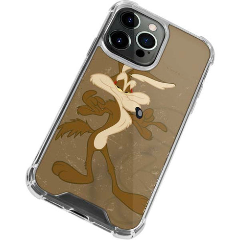 Looney Tunes Wile E Coyote Double iPhone 15 Pro Max Clear Case