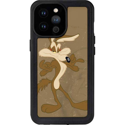 Looney Tunes Wile E Coyote Double iPhone 14 Pro Max Waterproof Case
