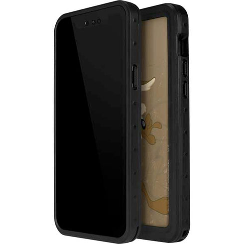 Looney Tunes Wile E Coyote Double iPhone 14 Pro Max Waterproof Case