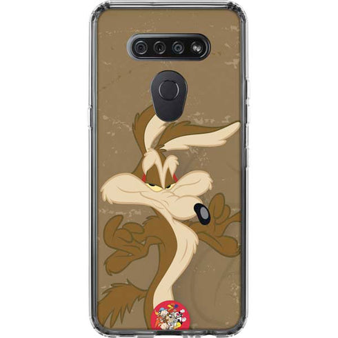 Looney Tunes Wile E Coyote Double LG K51/Q51 Clear Case