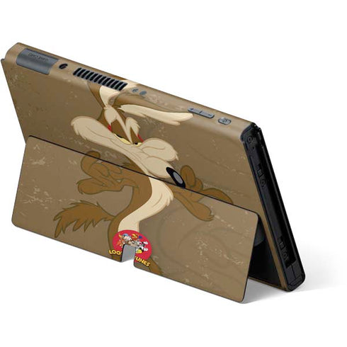 Looney Tunes Wile E Coyote Double Nintendo Switch OLED (2021) Skin