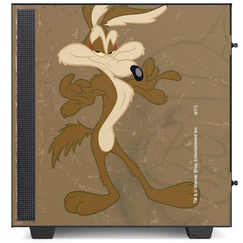 Looney Tunes Wile E Coyote Double NZXT H510 Compact ATX Mid-Tower Case Skin