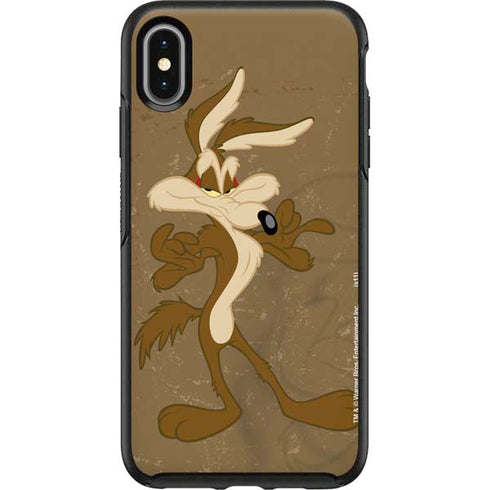 Looney Tunes Wile E Coyote Double Otterbox Symmetry iPhone Skin