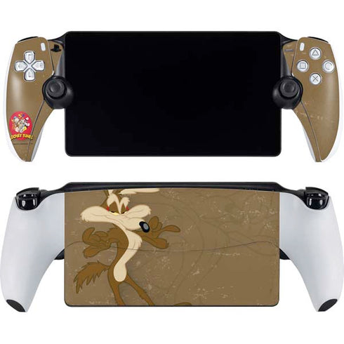 Looney Tunes Wile E Coyote Double PlayStation Portal Remote Player Skin